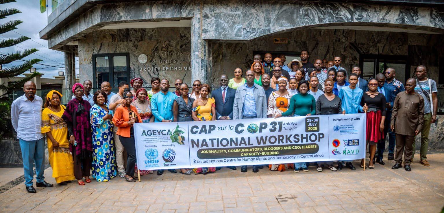 Gouvernance climatique : Des journalistes camerounais outillés en prélude à la COP31