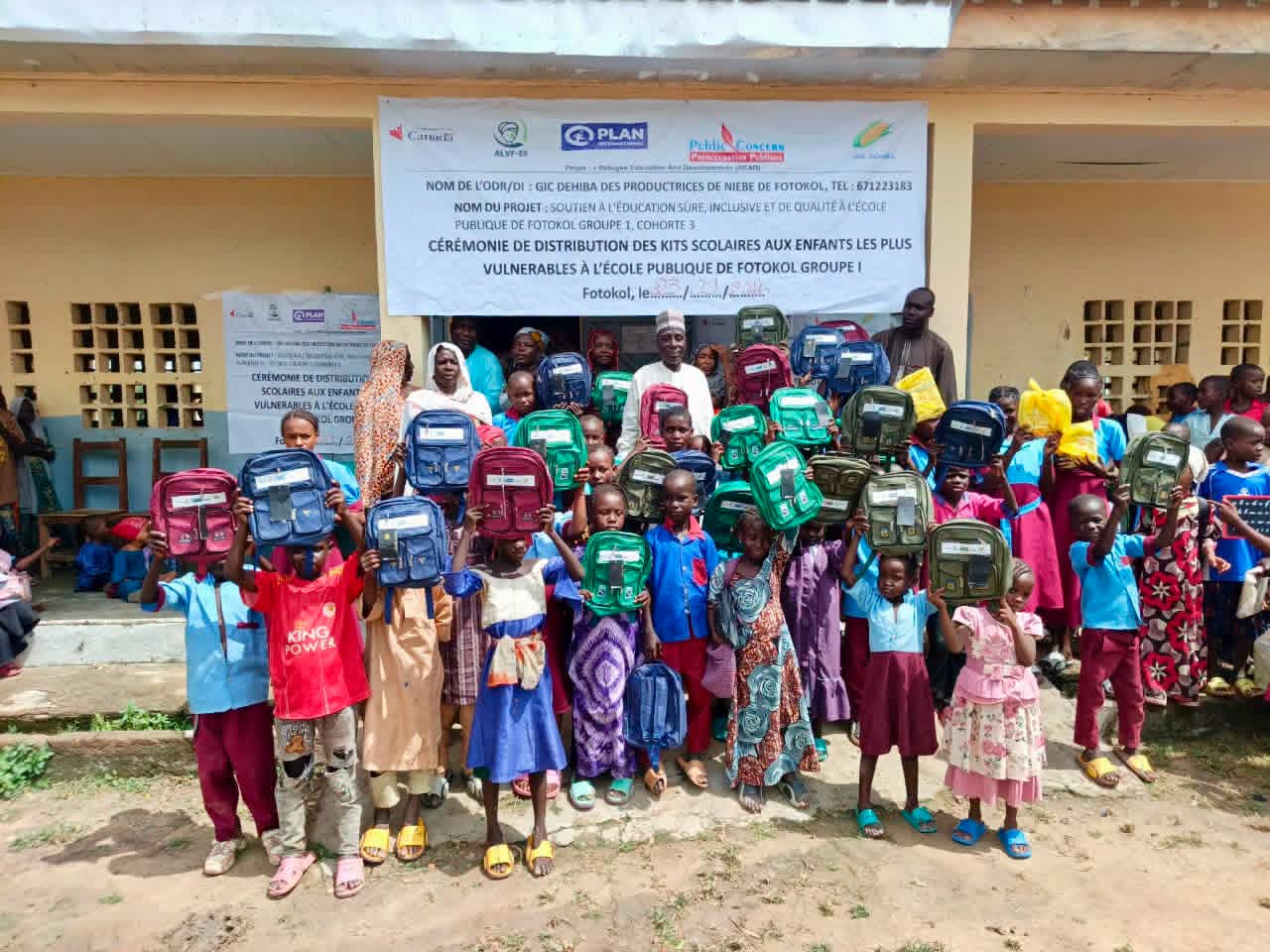 Fotokol : 40 élèves bénéficient de kits scolaires pour une rentrée dans de meilleures conditions