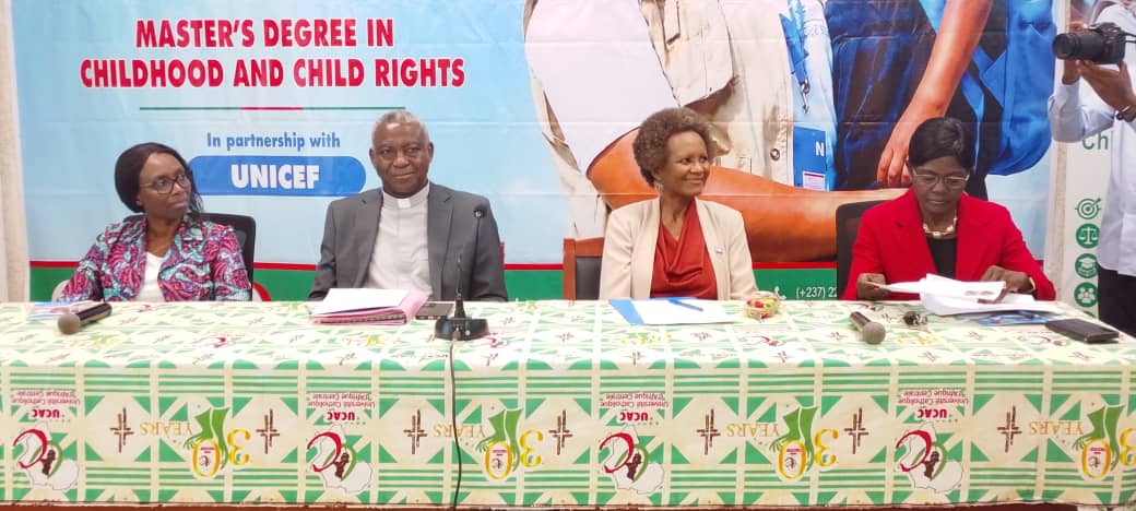Partenariat UCAC – UNICEF : Un Master Enfance et Droits de l’enfant voit le jour
