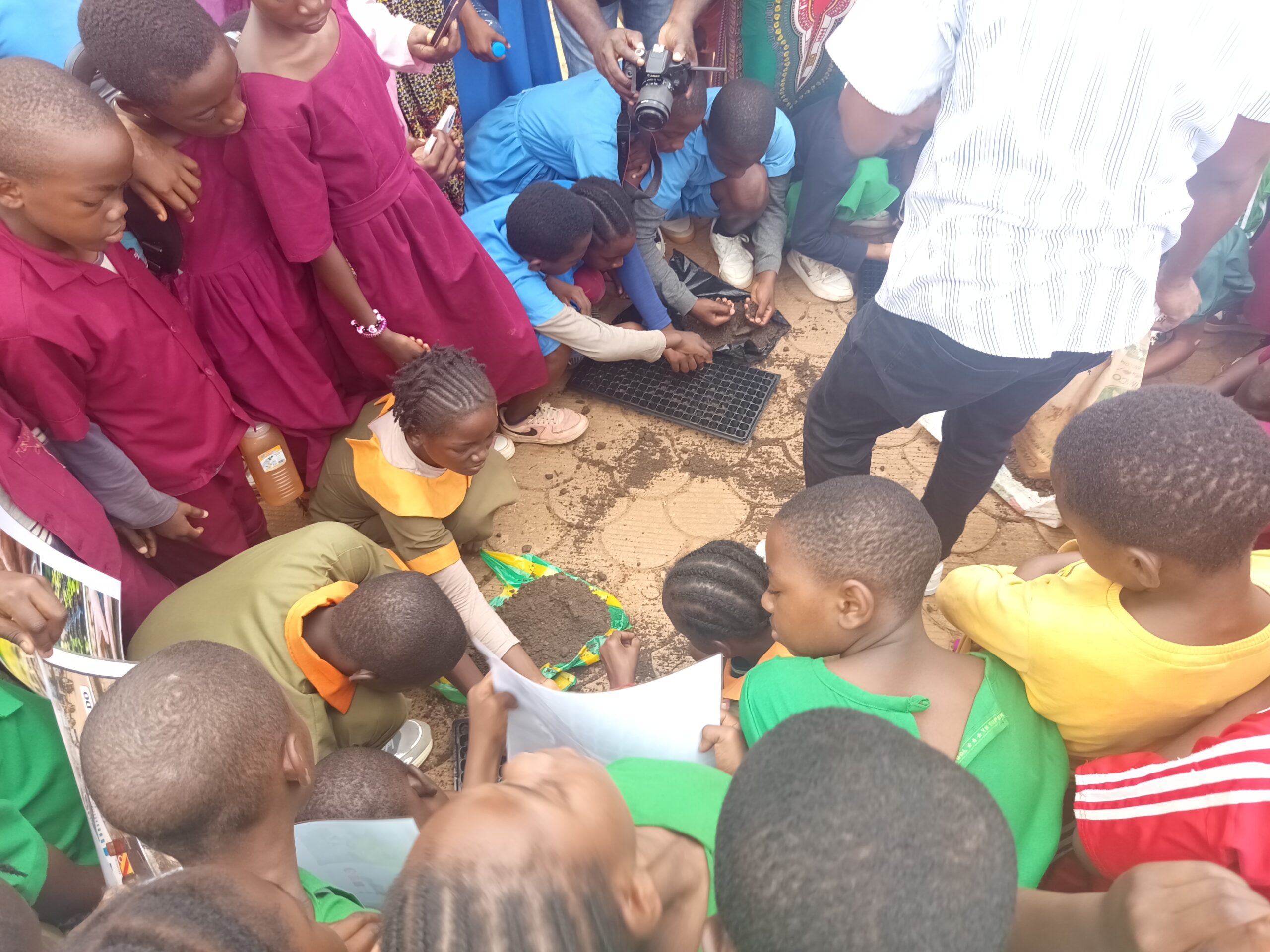 Yaoundé : Africa Forest Group initie les élèves d’Efoulan à l’agriculture urbaine